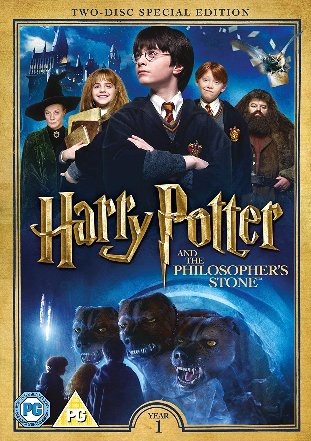 Harry Potter and the Philosopher's Stone [Year 1] [2016 Edition 2 Disk] [2001] - Fantasy/Family [DVD]