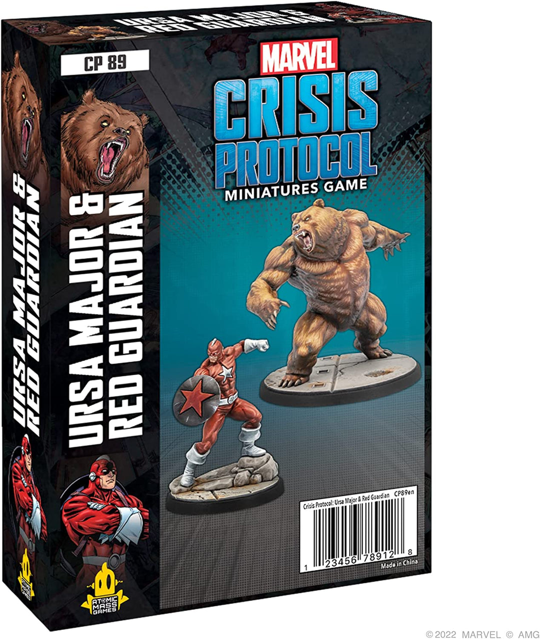 Atomic Mass Games Ursa Major &amp; Red Guardian: Marvel Crisis Protocol Miniaturenspiel ab 14 Jahren, 2 Spieler