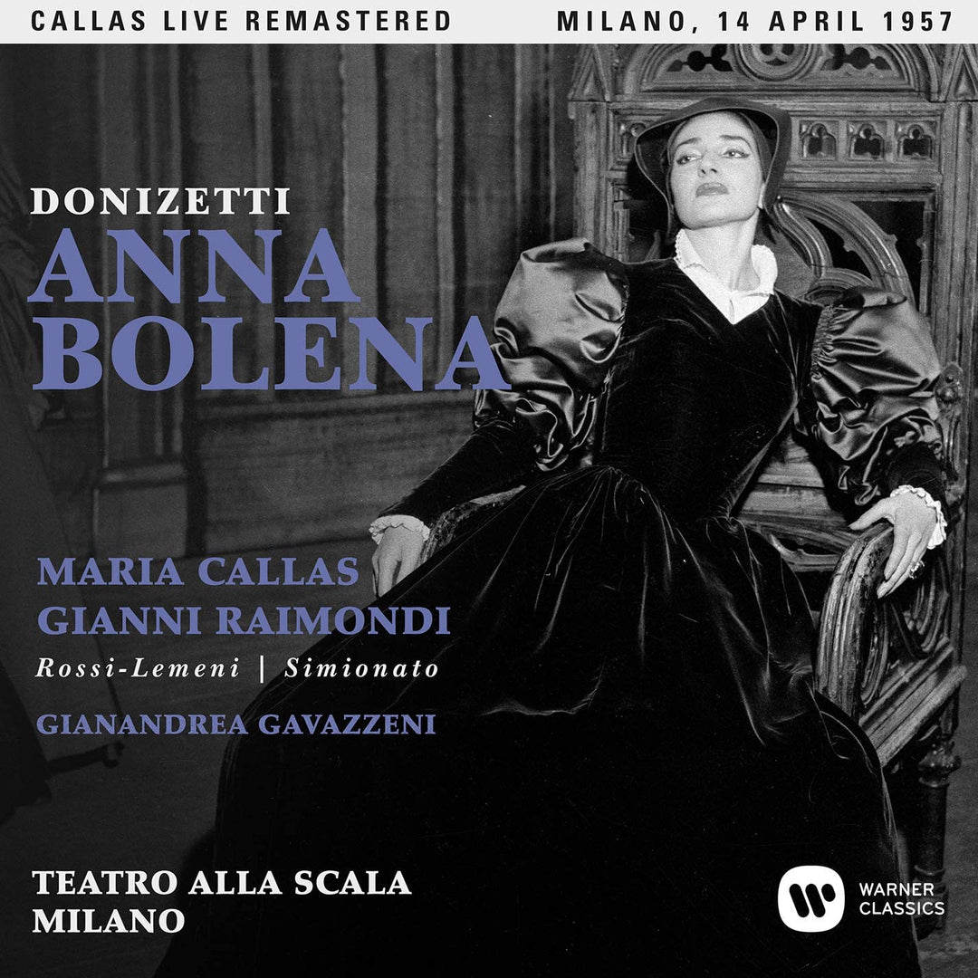 Donizetti: Anna Bolena (Mailand, 14.04.1957) – Maria Callas, Gianandrea Gavazzeni [Audio-CD]