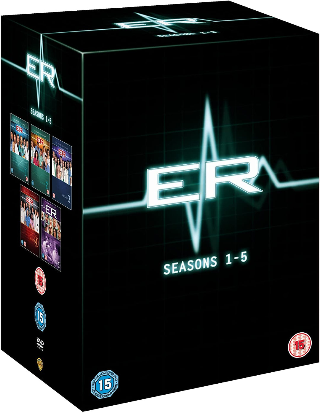 ER – Staffel 1–5 – Drama [DVD]