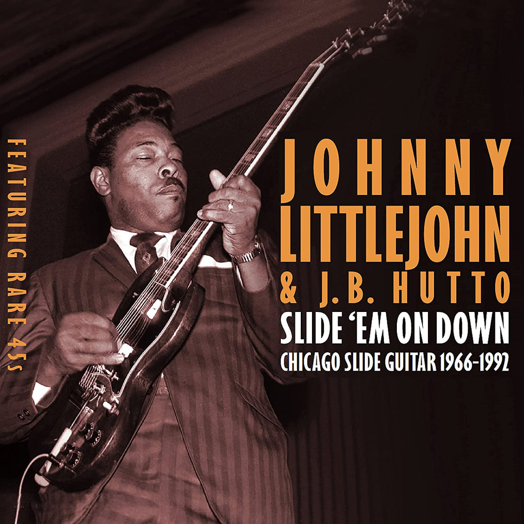 Johnny Littlejohn – Slide Em On Down – Chicago Slide Guitar 1966–1992 [Audio-CD]