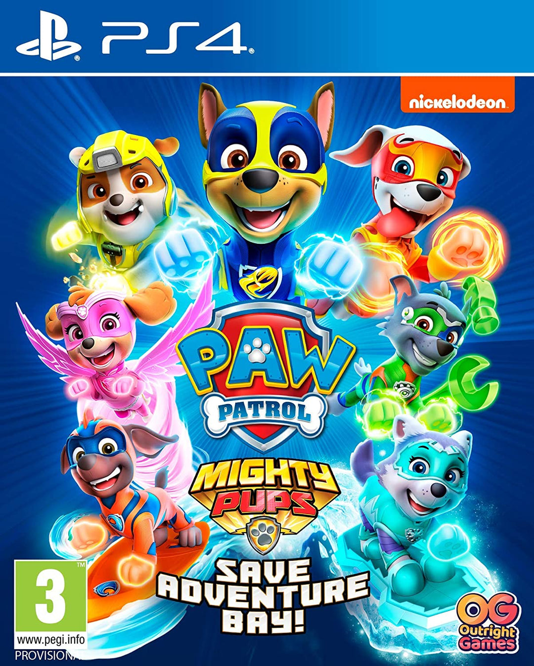 PAW Patrol Mighty Pups retten Adventure Bay! (PS4)