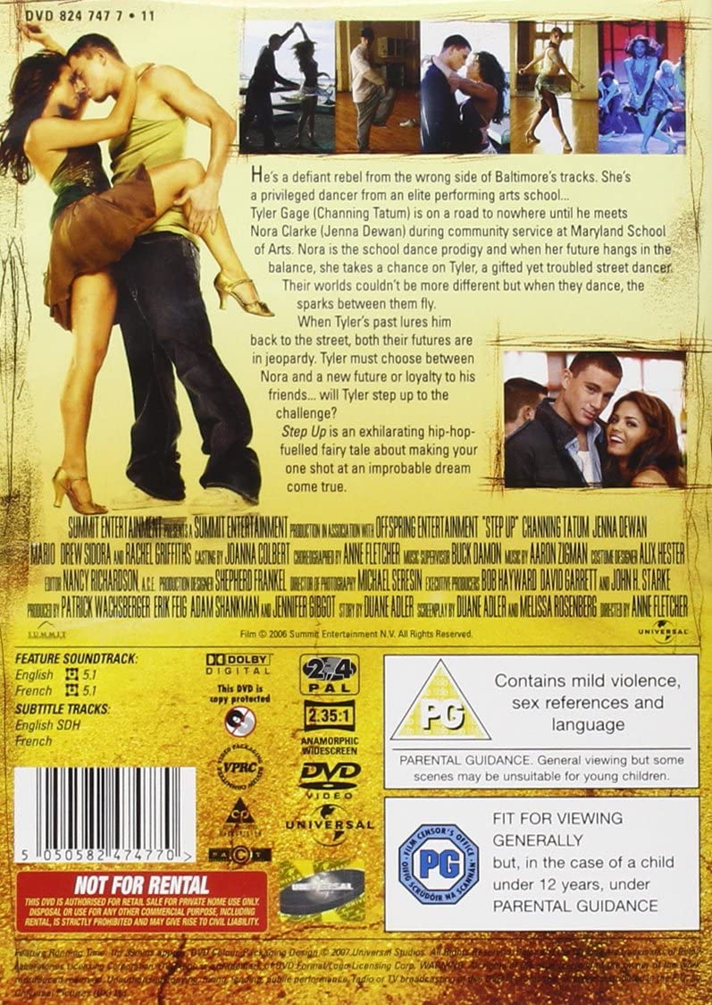 Step Up - Romance/Musical [DVD]