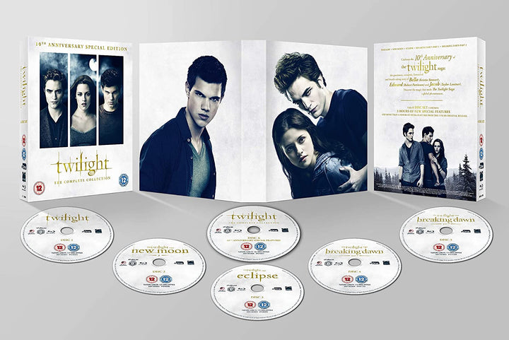 The Twilight Saga – The Complete Collection: 10th Anniversary [2018] – Liebesroman/Fantasy [Bli-ray]