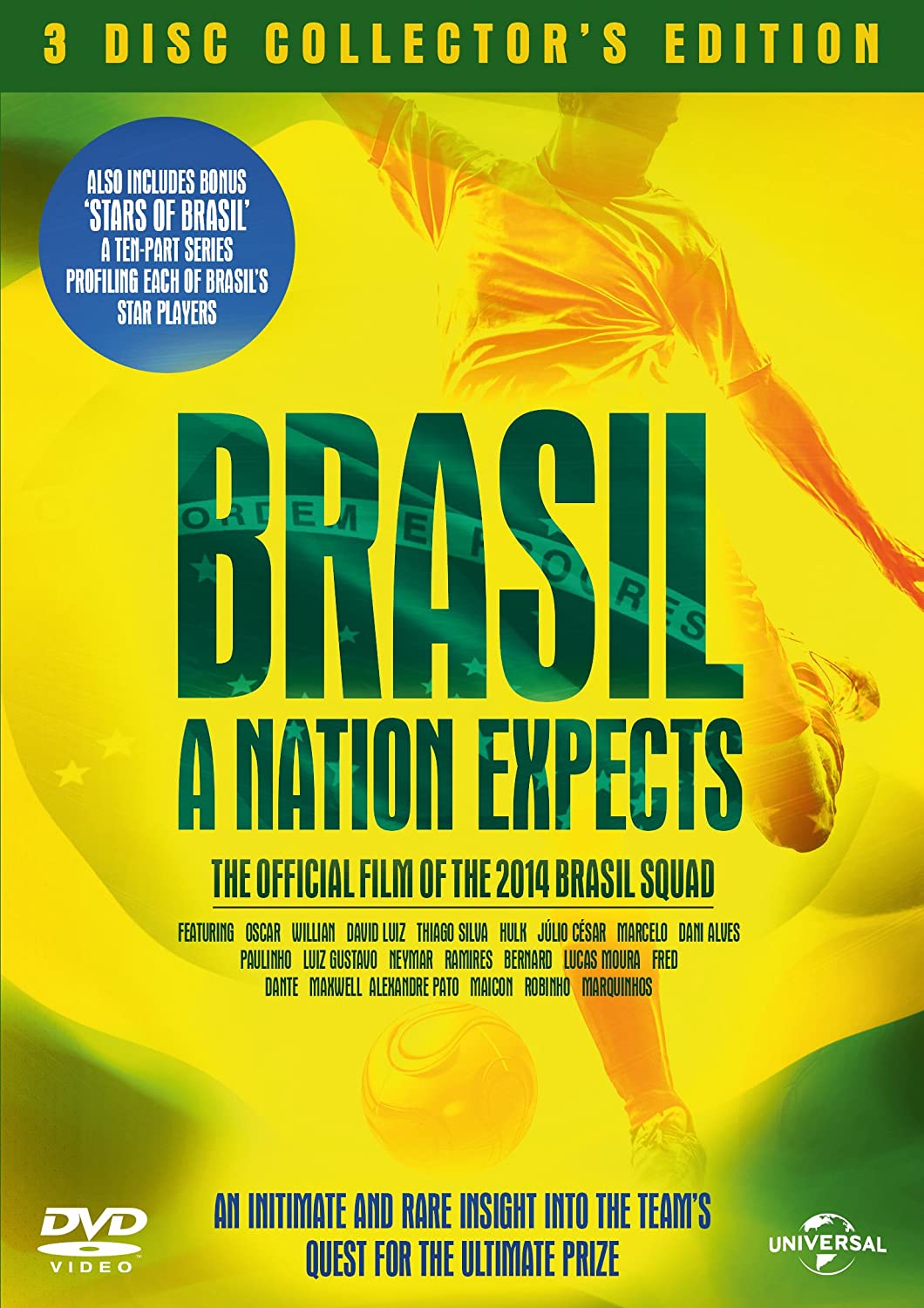 Brasil: A Nation Expects (Enthält die Dokumentarserie „Stars of Brasil“) – [DVD]