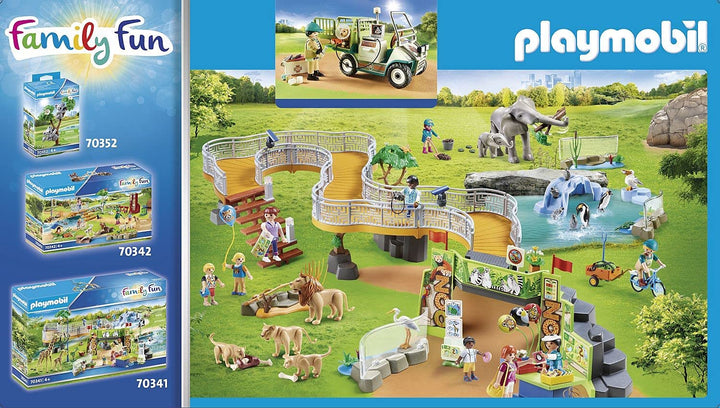 Playmobil 70346 Famiglia divertimento Zoo veterinario con carrello medico