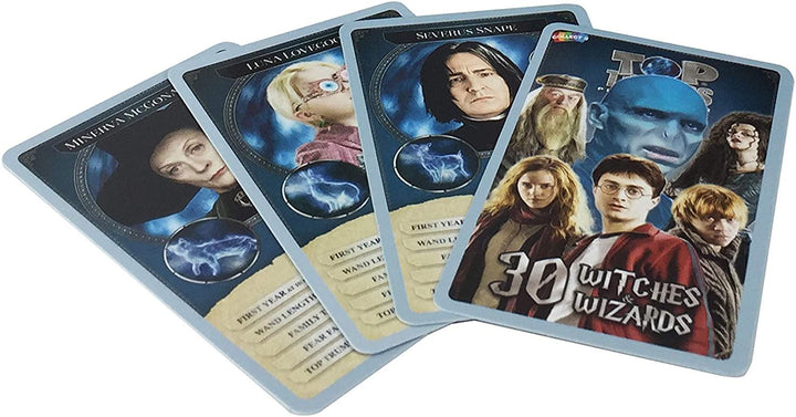 Top Trumps Harry Potter 30 Witches and Wizards Collectors Tin Card Game - Yachew