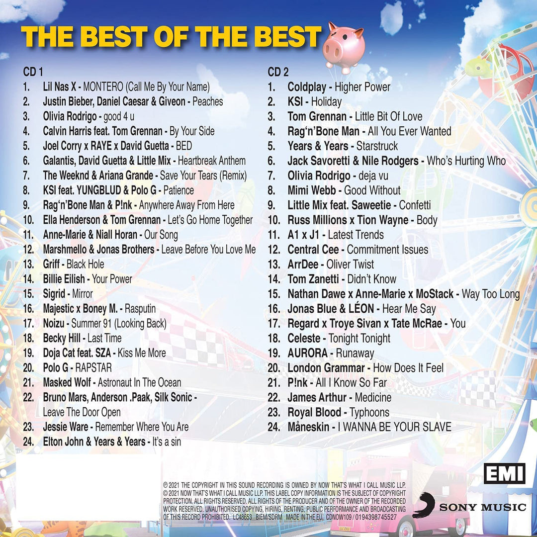 NOW Thats What I Call Music! 109 [Audio CD]