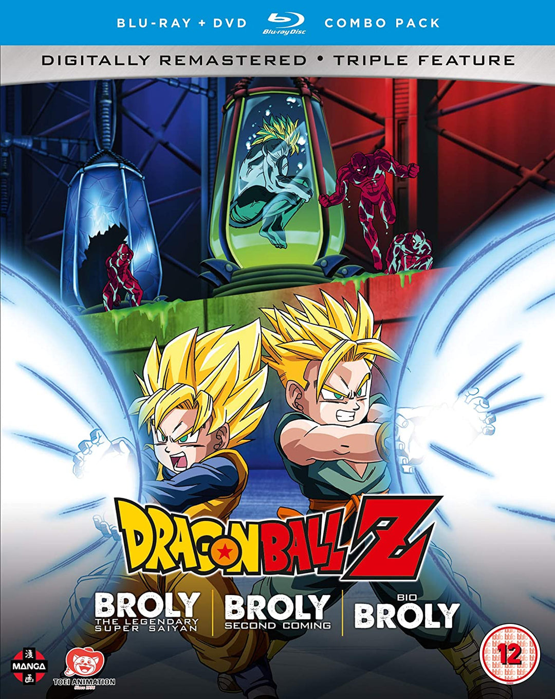 Dragon Ball Z Movie Collection Five: The Broly Trilogy Combo – [Blu-Ray]