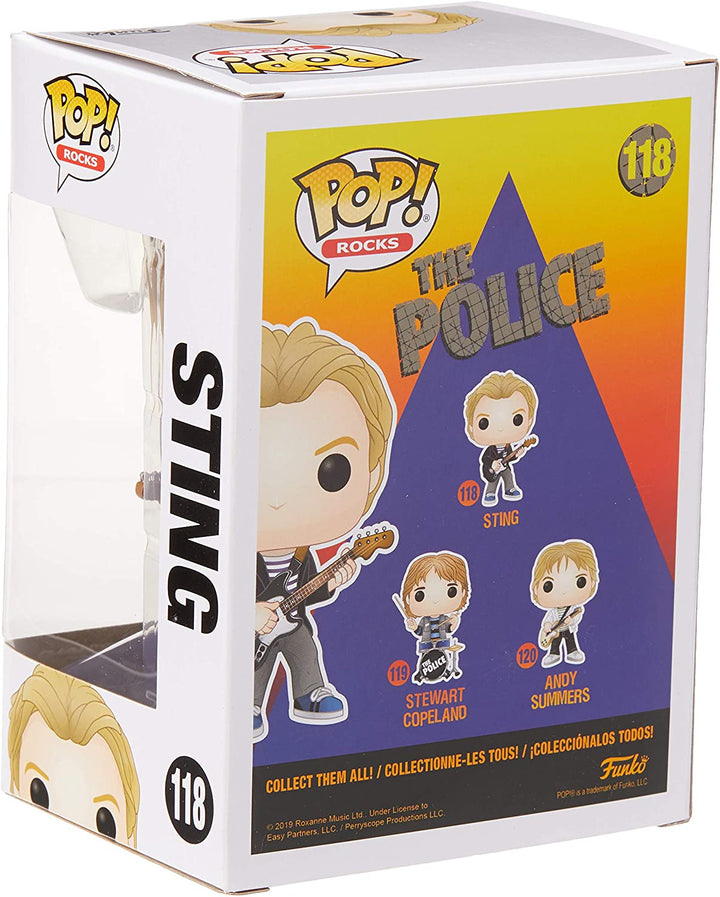 The Police Sting Funko 40087 Pop! Vinyl Nr. 118