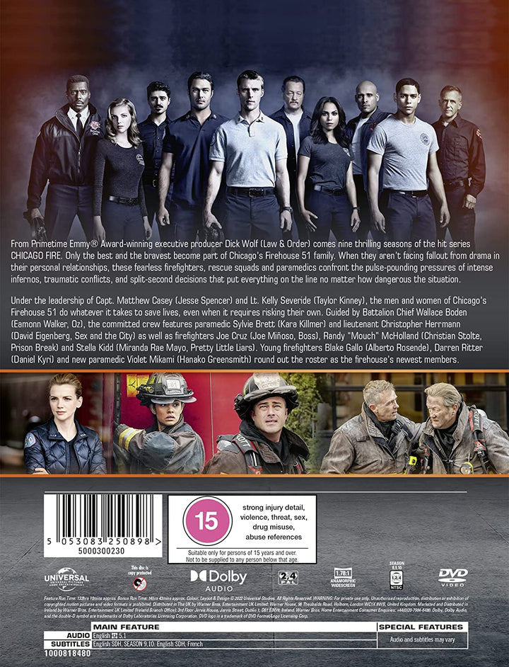 Chicago Fire: Staffeln 1–10 [DVD] [2012–2022]