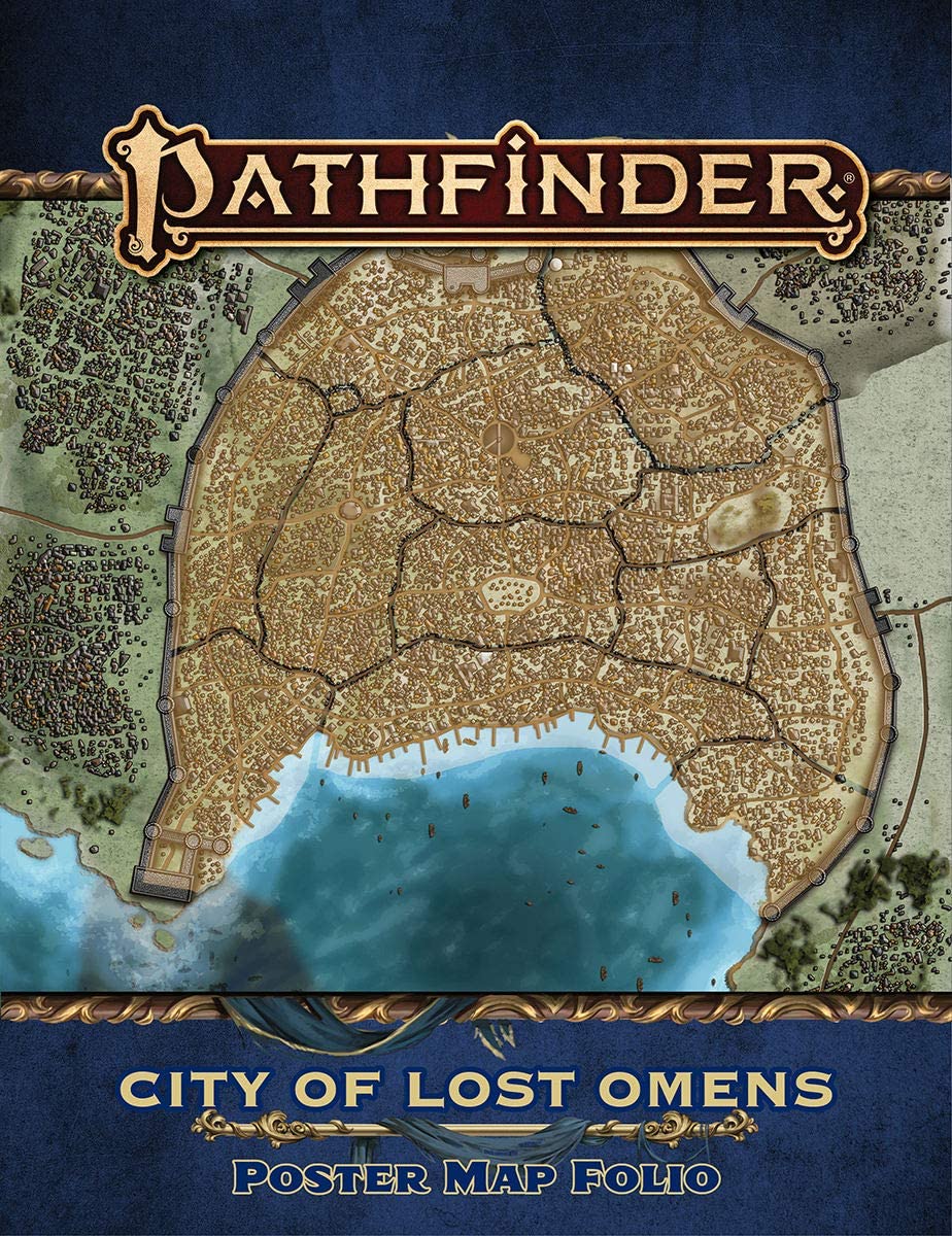 Pathfinder Lost Omens: City of Lost Omens Poster-Kartenfolio (P2)