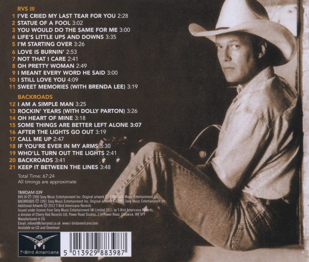 Ricky Van Shelton – RVS III / Backroads [Audio CD]