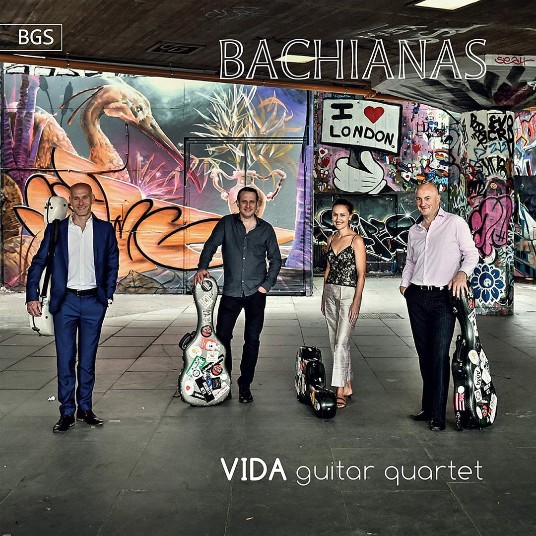 Vida Gitarrenquartett: Bachianas [Audio CD]