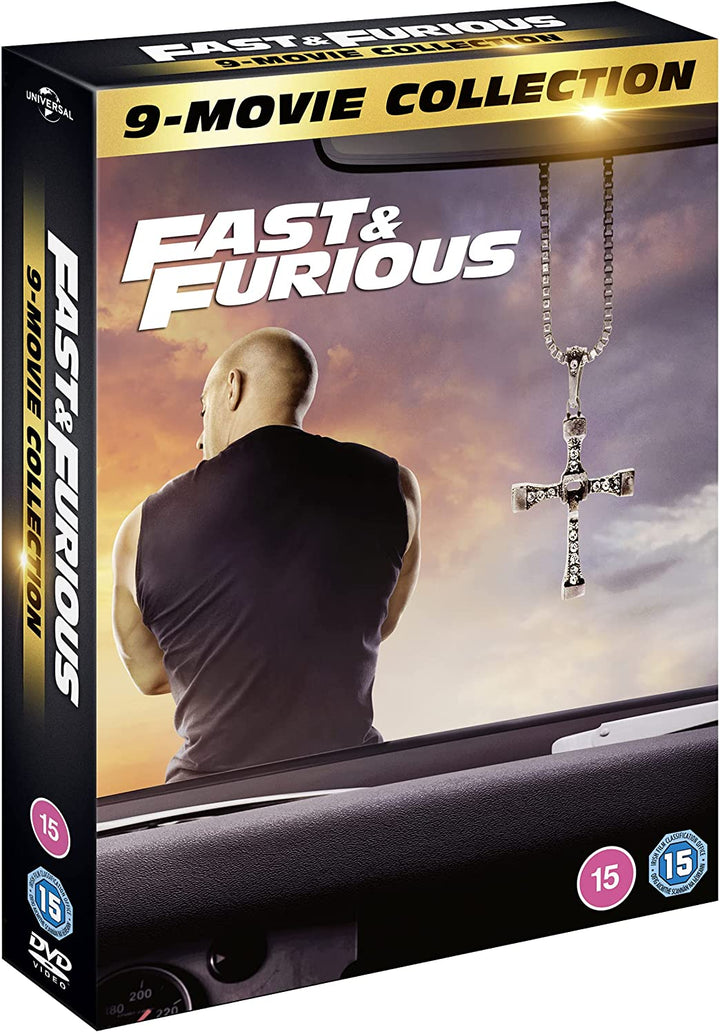 Fast &amp; Furious 1-9 Film Collection [2021] – Action/Drama [DVD]