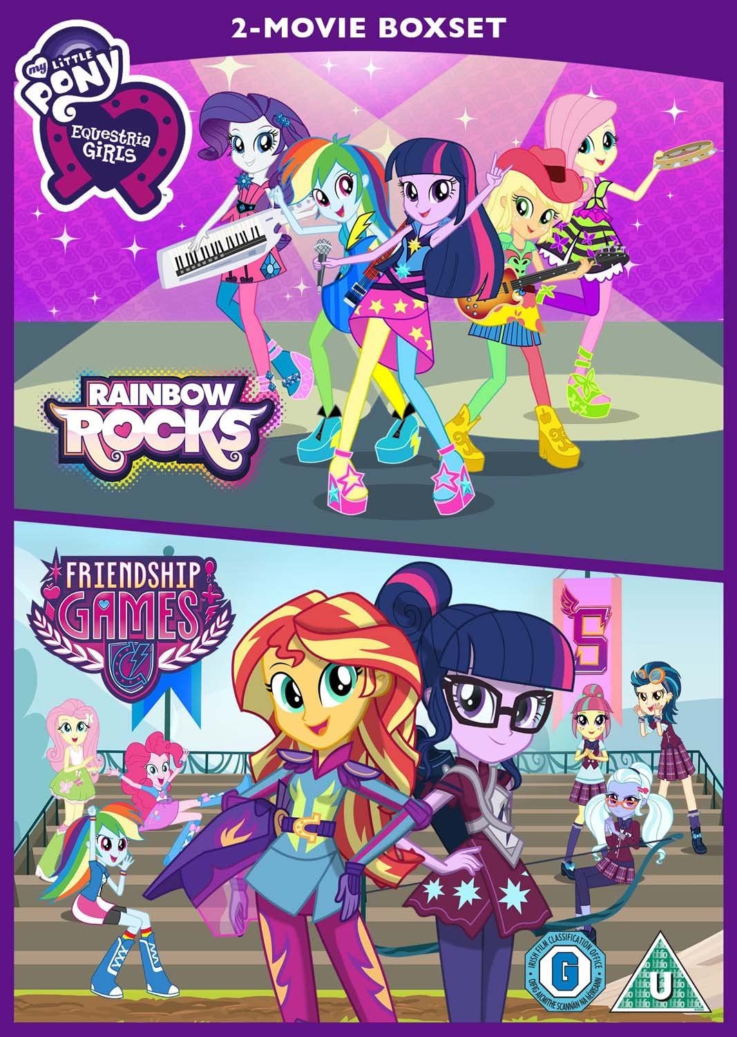 My Little Pony: Equestria Girls - Rainbow Rocks/Jeux d&#39;amitié [DVD]