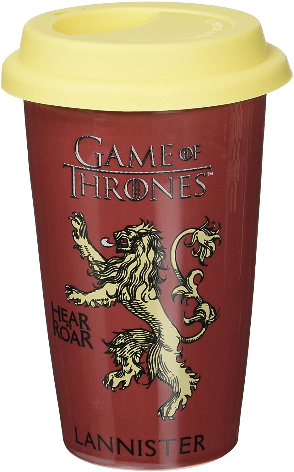 Pyramid International "Game of Thrones (House Lannister)" Official Boxed Ceramic Coffee/Tea Mug, Multi-Colour, 12 oz/340 ml,MGT22869