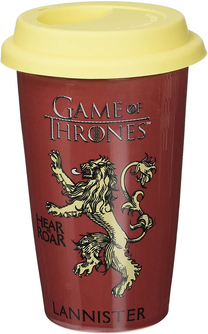 Pyramid International „Game of Thrones (Haus Lannister)“, offizielle Keramik-Kaffee-/Teetasse, mehrfarbig, 12 oz/340 ml, MGT22869