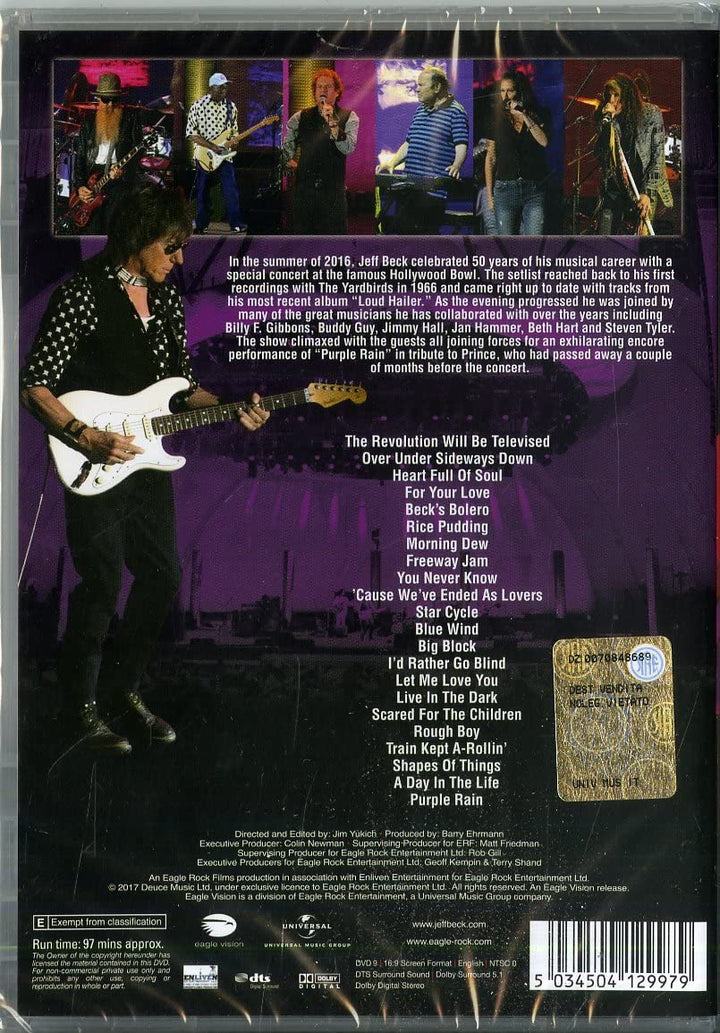 Jeff Beck: Live At The Hollywood Bowl [2017] [DVD]