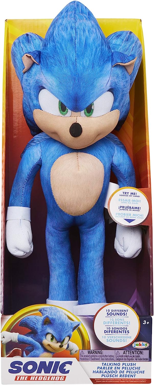 Sonic the Hedgehog 13" Sprechender Sonic