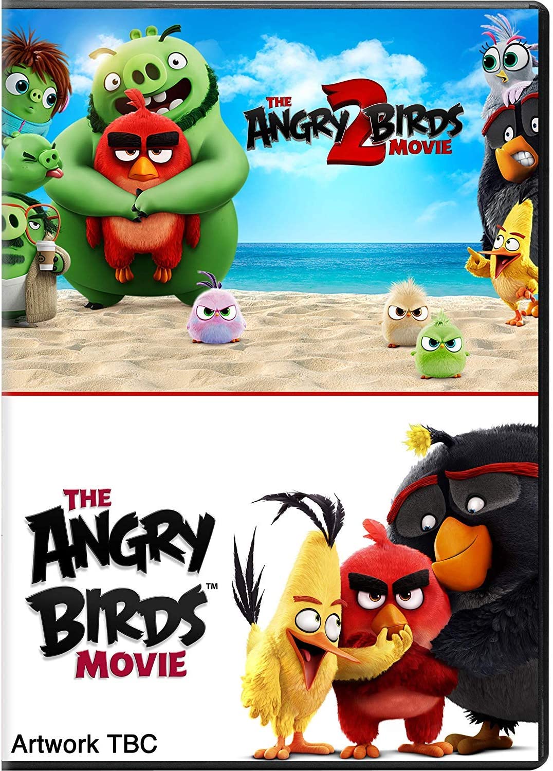 The Angry Birds Movie 1 2 DVD Yachew