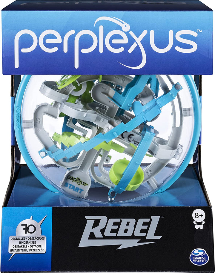 Spin Master Games Perplexus Rebel, 3D-Labyrinthspiel mit 70 Hindernissen