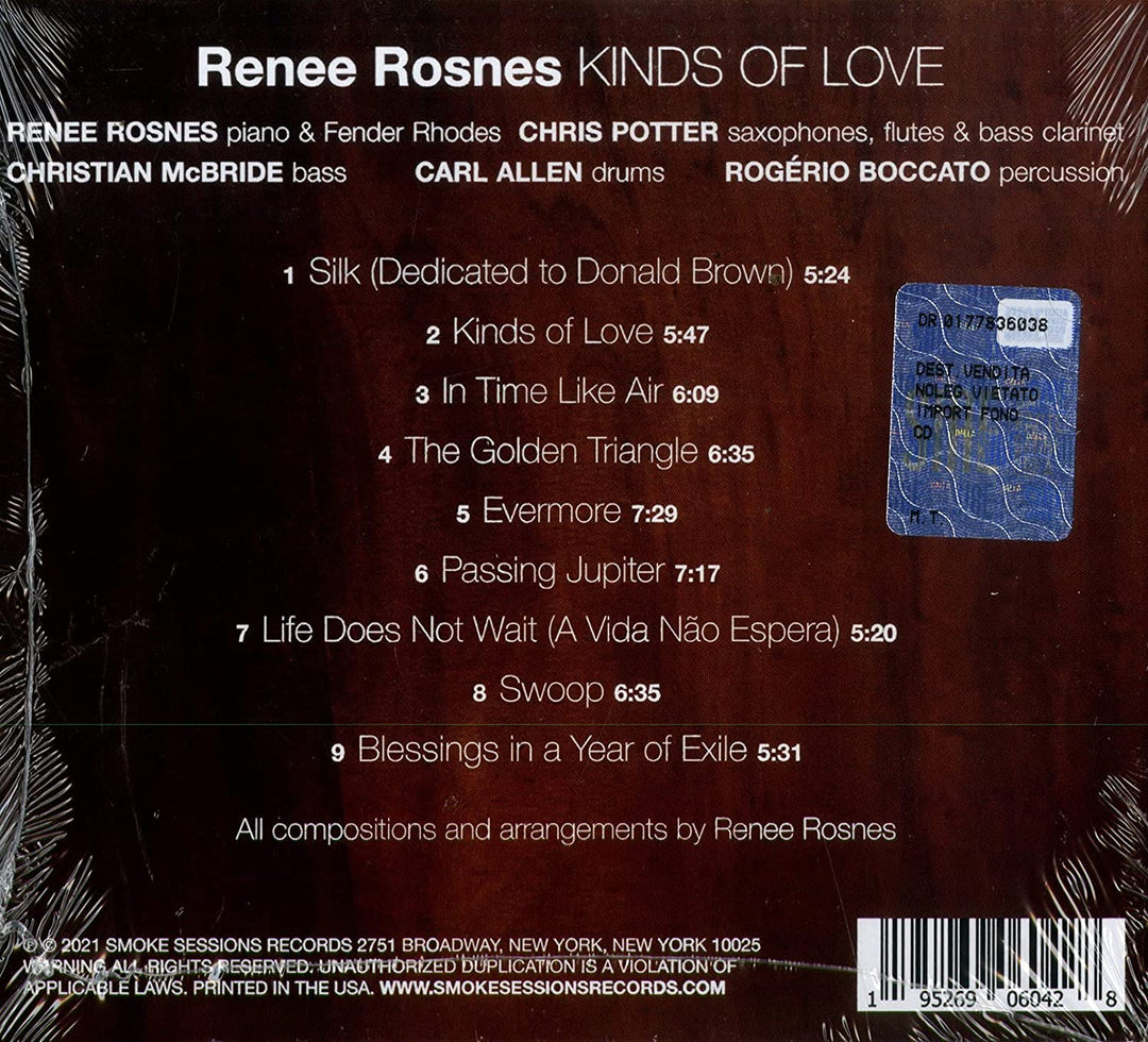 Renee Rosnes – Kind of Love [Audio-CD]