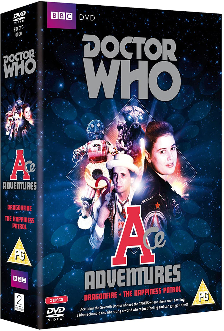 Doctor Who: Ace Adventures – Dragonfire / The Happiness Patrol [1987] – Science-Fiction [DvD]