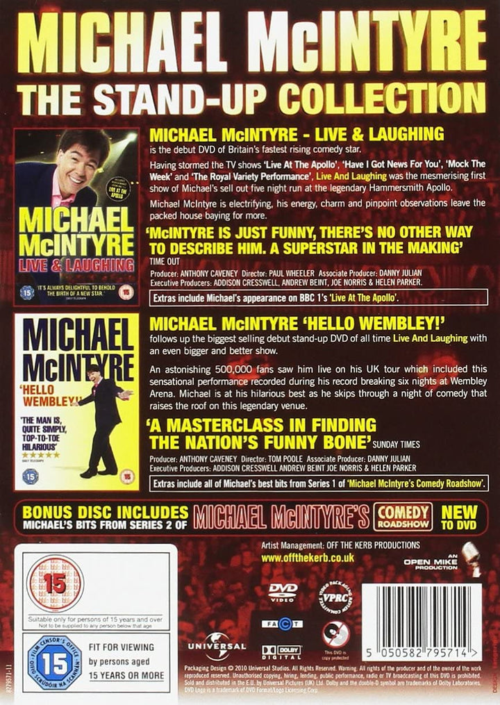 Michael McIntyre – The Stand-Up Collection [DVD]