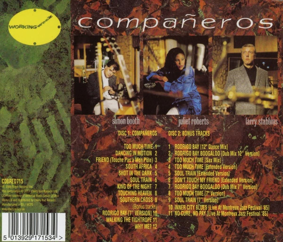 Arbeitswoche - COMPANEROS [Audio CD]