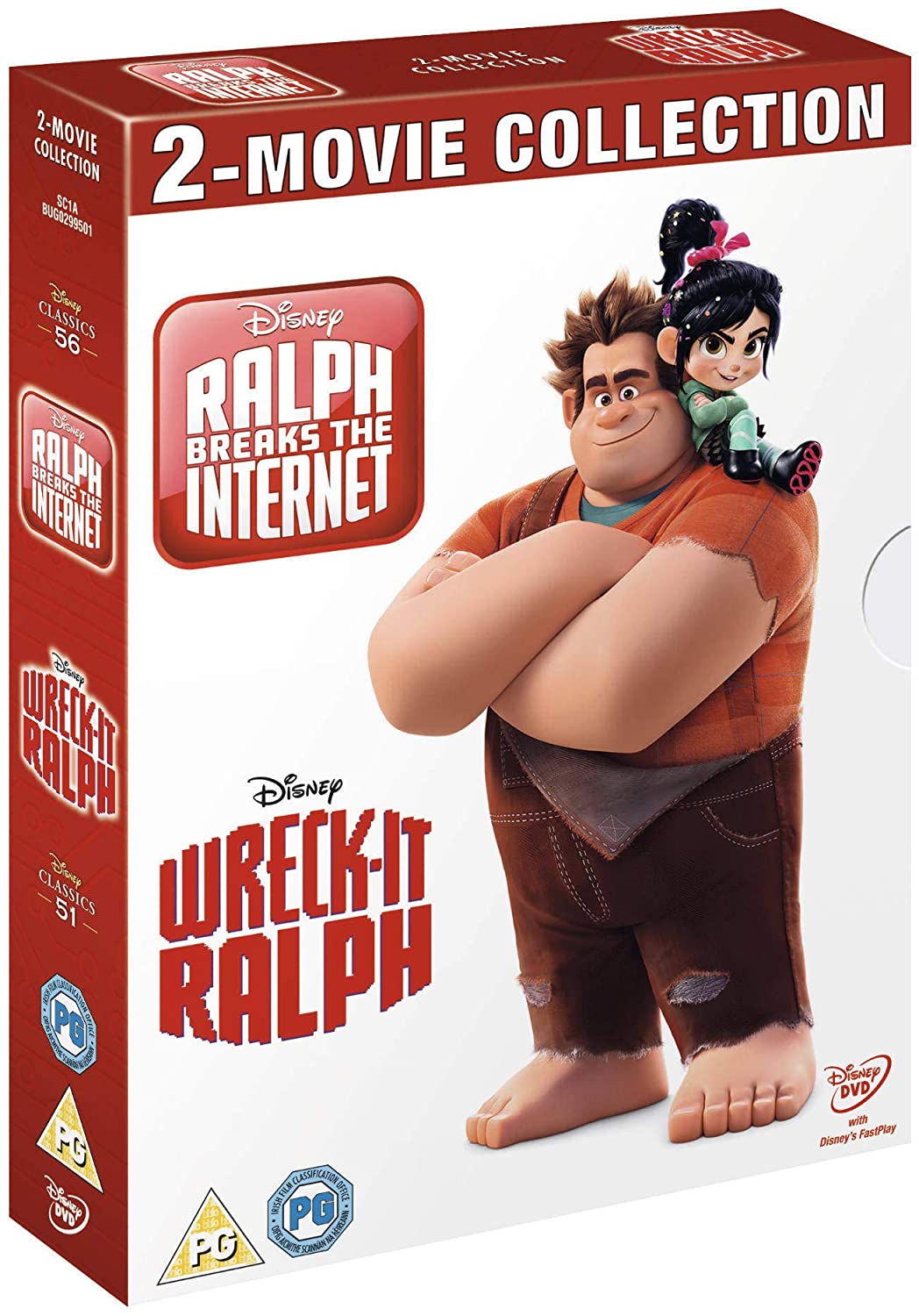 Wreck-It Ralph und Ralph Breaks the Internet Duopack [DVD] – Animation [DVD]