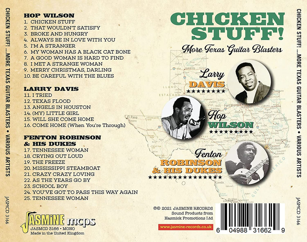 Chicken Stuff! More Texas Guitar Blasters [Audio CD]