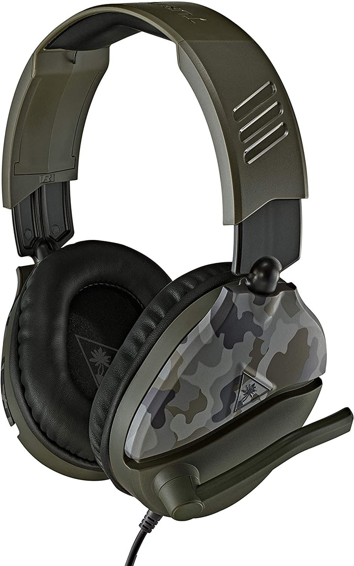 Turtle Beach Recon 70 Camo Green Gaming Headset for Xbox Series X|S, Xbox One, PS5, PS4, Nintendo Switch & PC