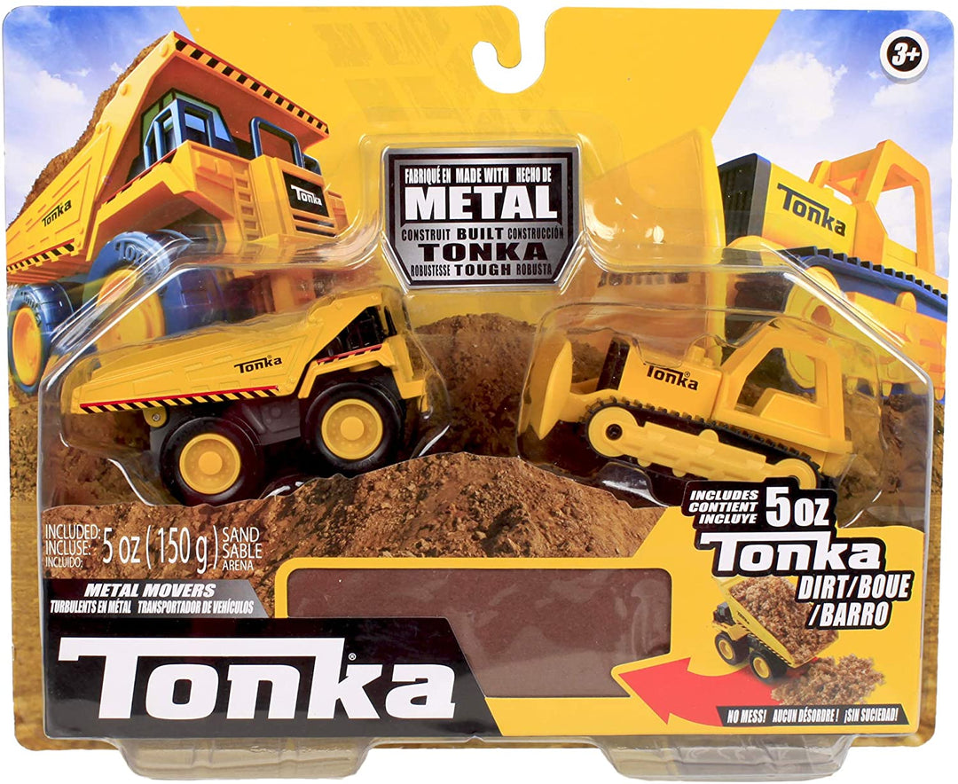 Tonka – Metal Movers Combo Pack – Muldenkipper und Bulldozer