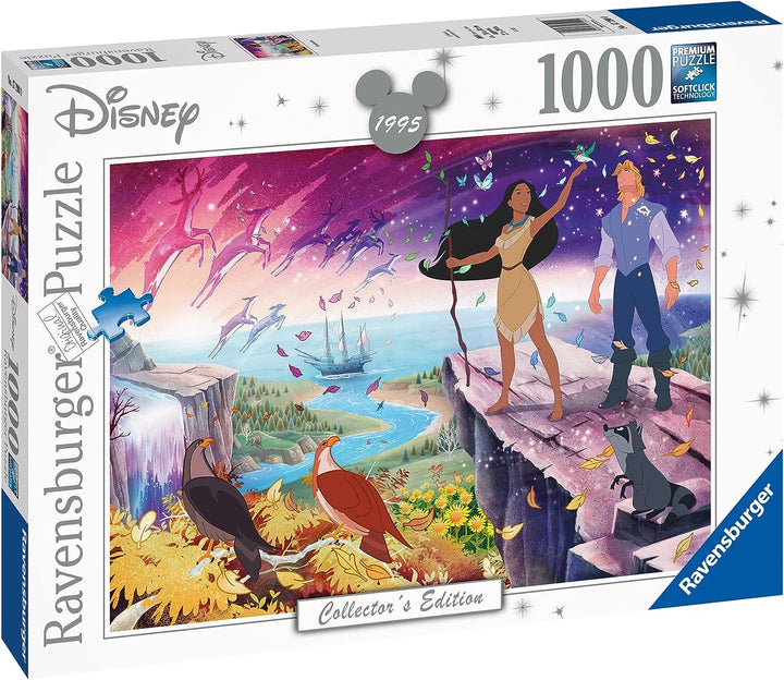 Ravensburger 17290 Disney Collector's Edition Pocahontas 1000 Piece Jigsaw Puzzle for Adults and Kids