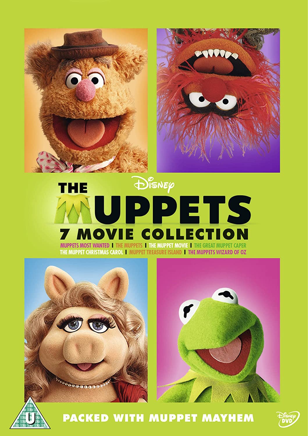 Die Muppets Bumper 7 Movie Collection [DVD]