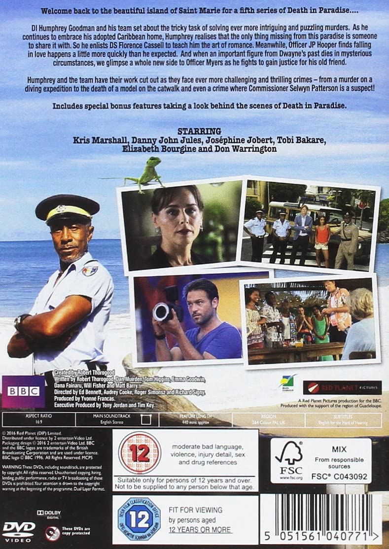 Death In Paradise – Serie 5 – Drama [DVD]