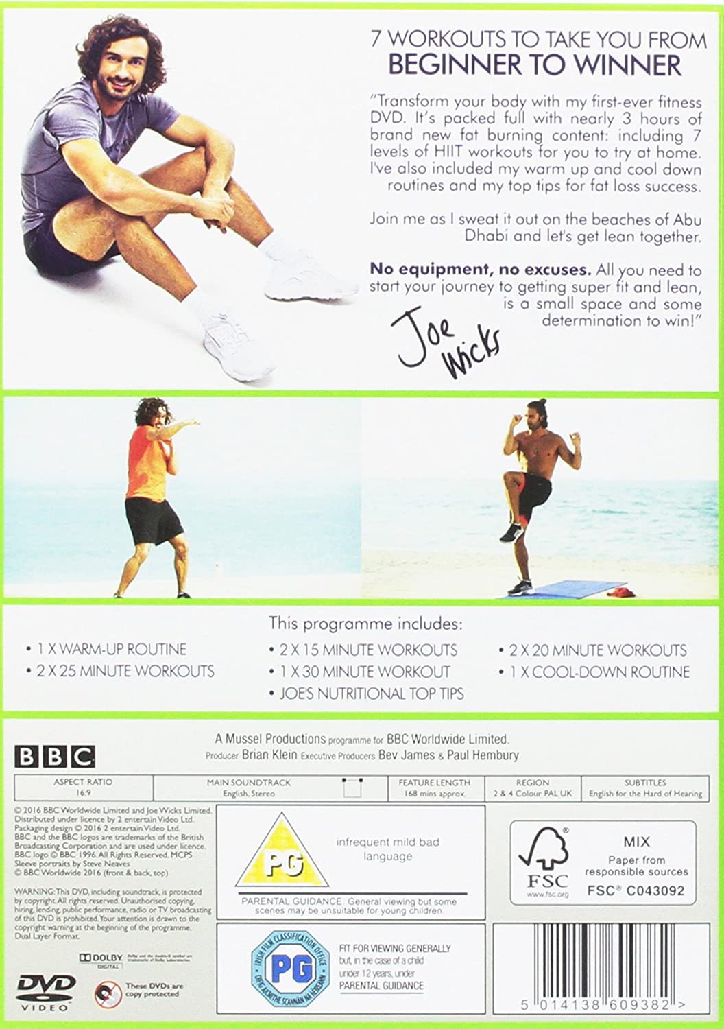 Joe Wicks – The Body Coach Workout [DVD]