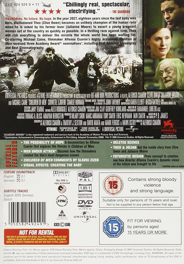 Kinder der Männer [2006] [DVD]