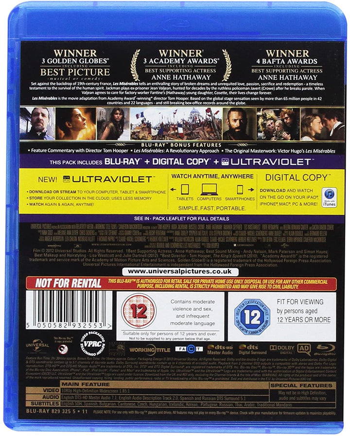 Les Misérables – Musical/Drama [Blu-ray]