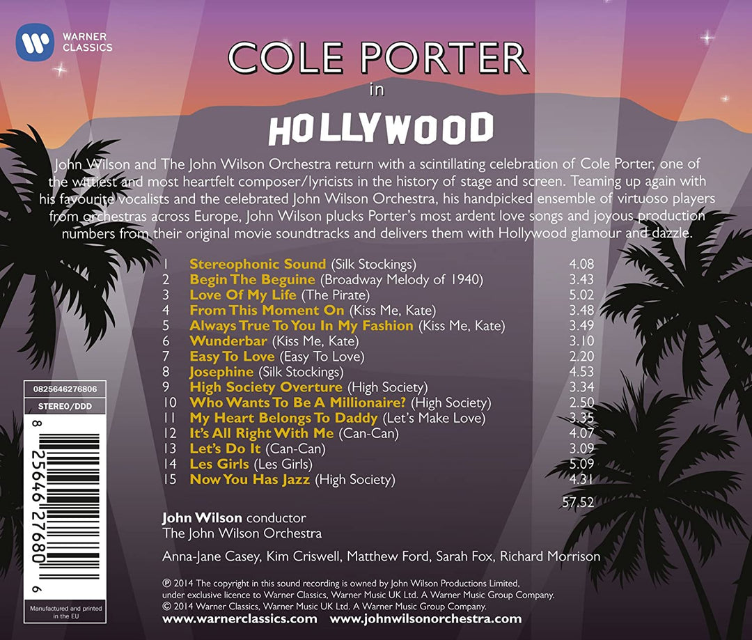 Cole Porter in Hollywood [Audio-CD]