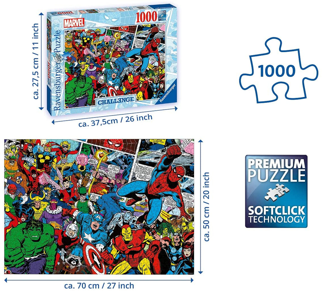 Ravensburger 16562 Challenge – Marvel 1000 Stück