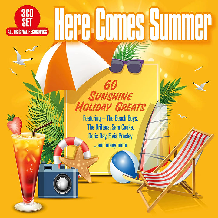 Here Comes Summer – 60 Sunshine Holiday Greats – [Audio-CD]