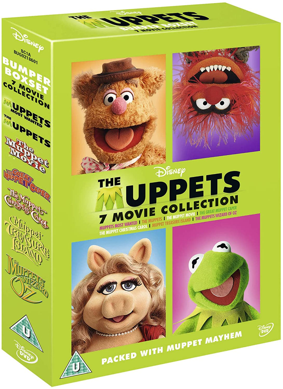 Die Muppets Bumper 7 Movie Collection [DVD]