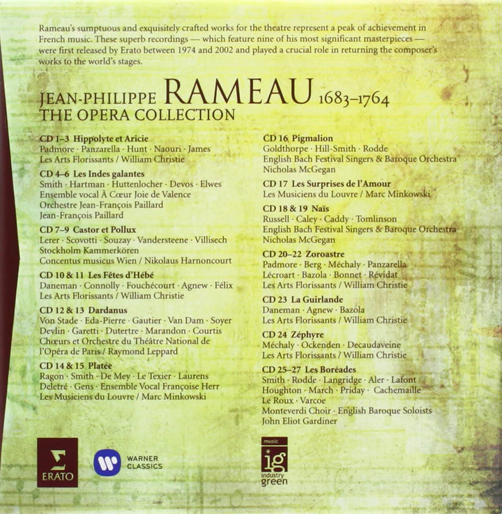 Rameau: The Opera Collection – [Audio-CD]