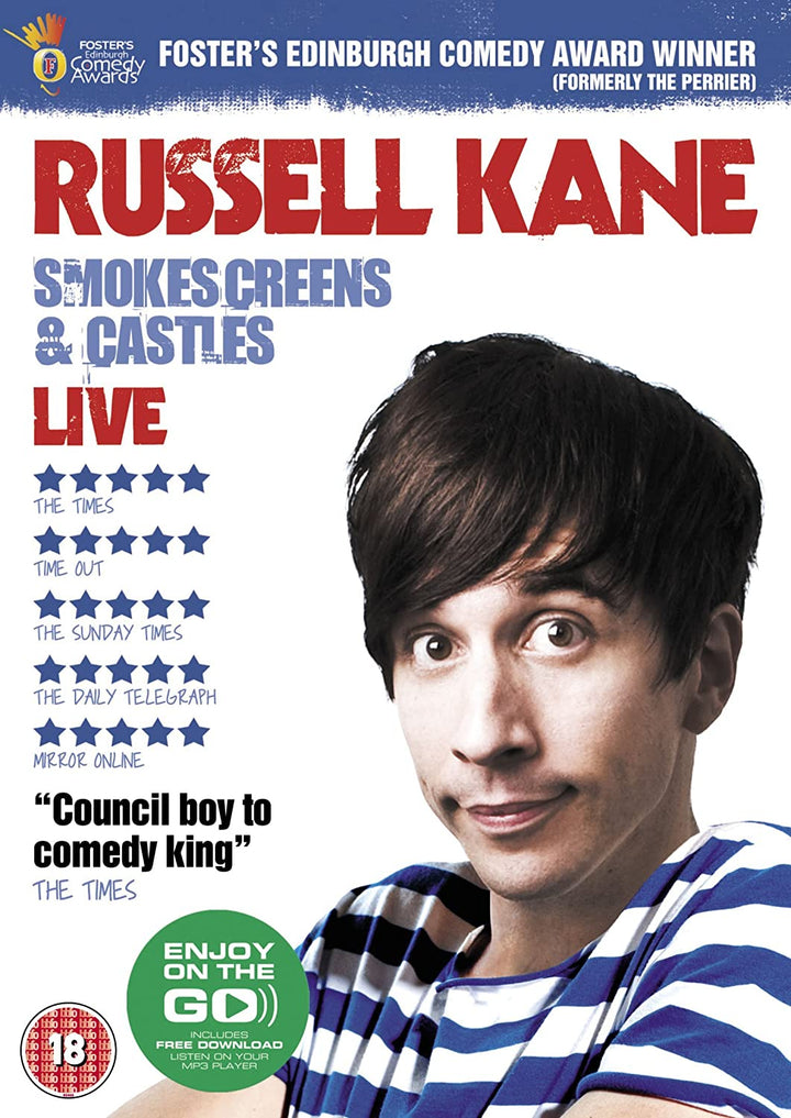 Russell Kane – Smokescreens &amp; Castles Live [DVD]