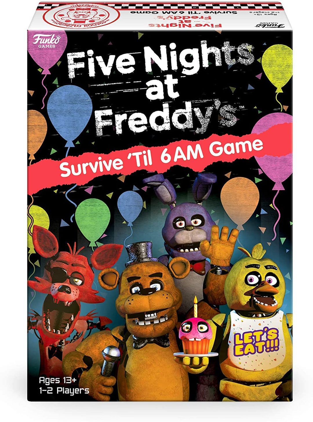 Funko 51761 Brettspiele 51761 Signature Five Nights at Freddy's Game, Mehrfarbig
