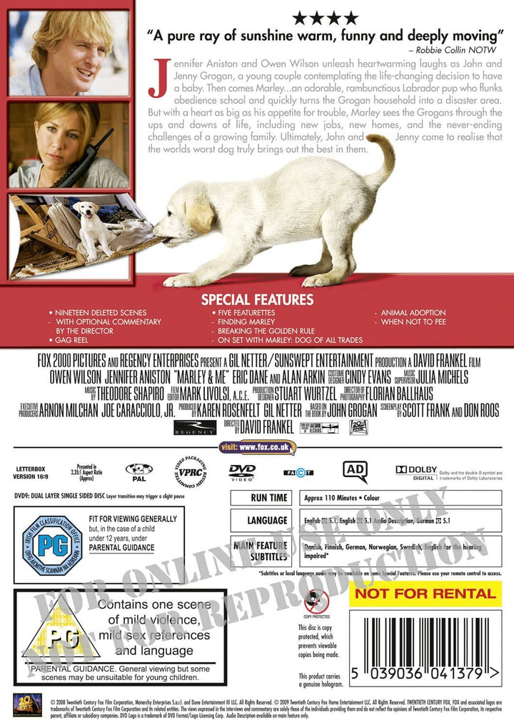 Marley & Me [DVD]