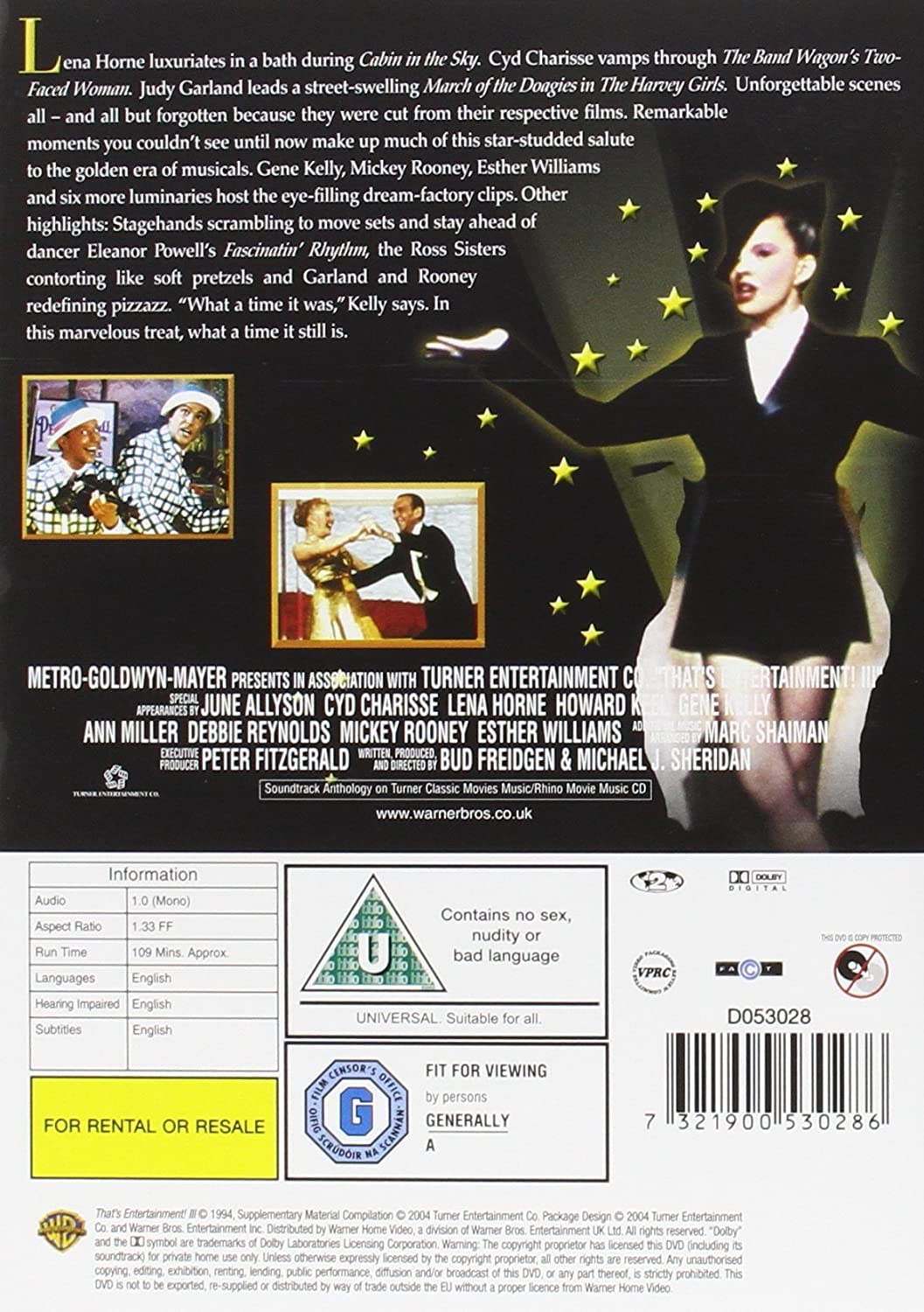 That's Entertainment: The Complete Collection [2007] [2005] – [DVD]