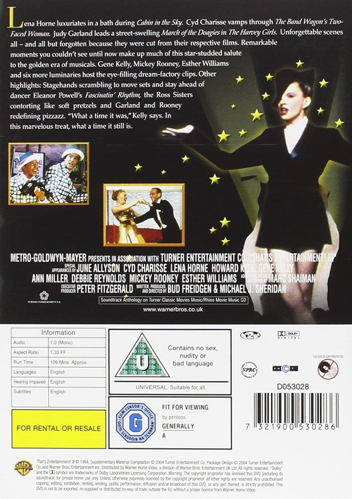 That's Entertainment: The Complete Collection [2007] [2005] – [DVD]